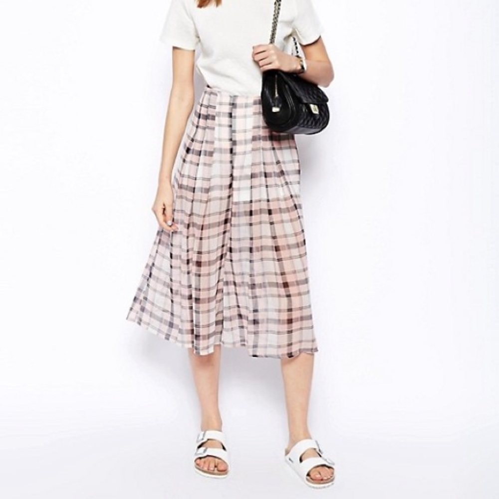 ASOS Pink Culottes